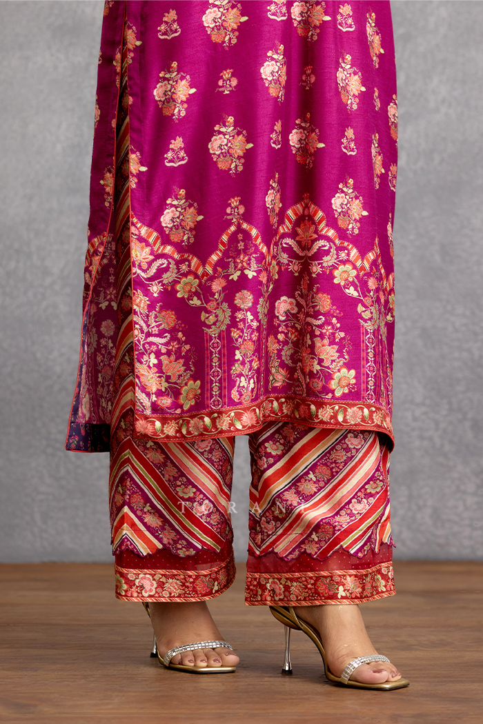 Padmaraga Radhya Co-ord Set