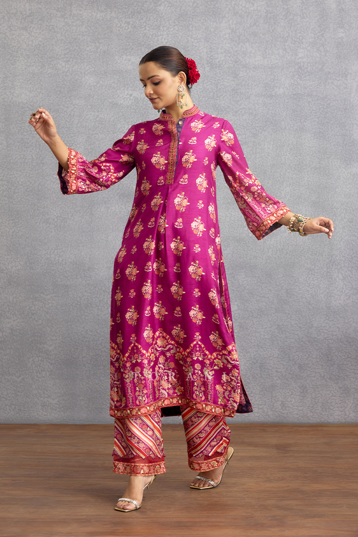 Padmaraga Radhya Co-ord Set