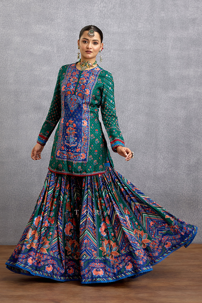 Mayurika Dakshaa Sharara Set