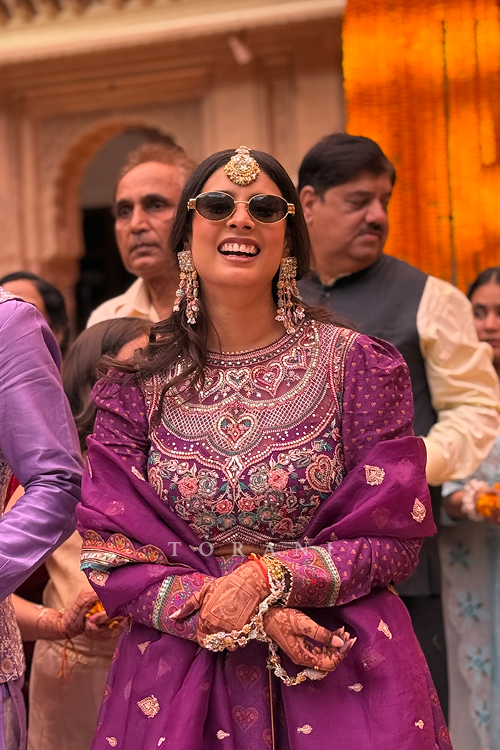 Tanisha In Our Dil Kusha Aida Lehenga Set