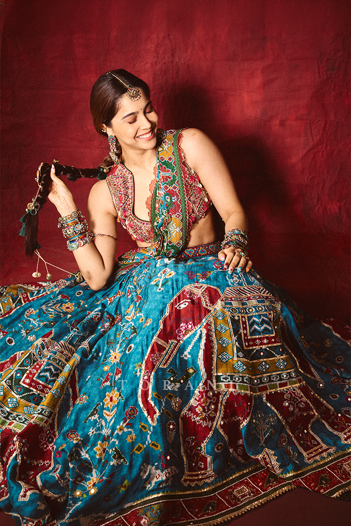 Sharvari Wagh in our Varnaabha Meenakshi Unnat lehenga Set