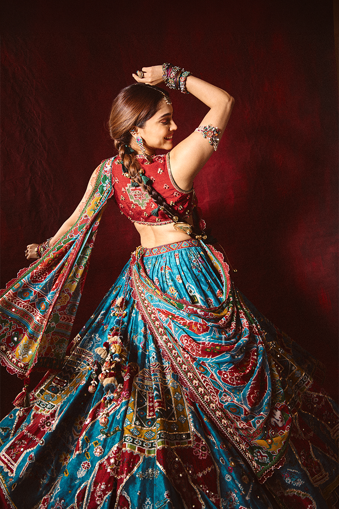 Sharvari Wagh in our Varnaabha Meenakshi Unnat lehenga Set