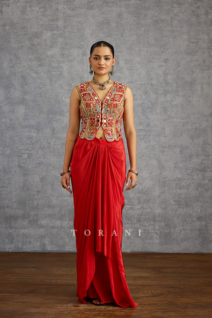 Sunehra Nazli Blouse