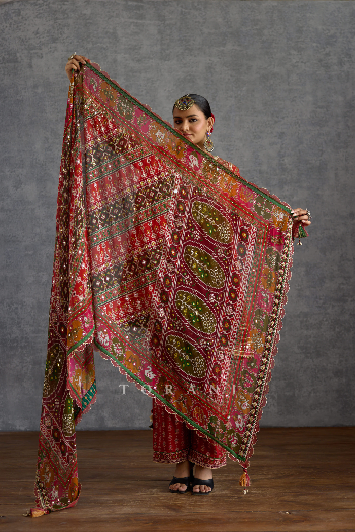 Raktika Baroque Kurta Set