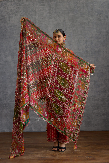 Raktika Baroque Kurta Set