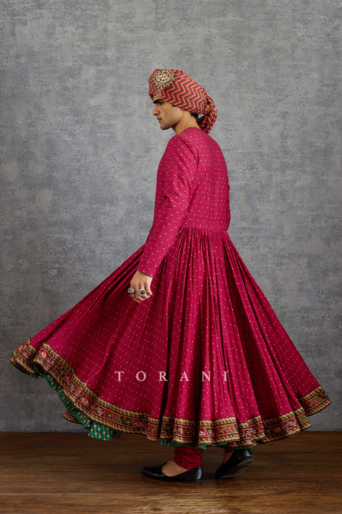 Rangila Bhanwar Sherwani Set