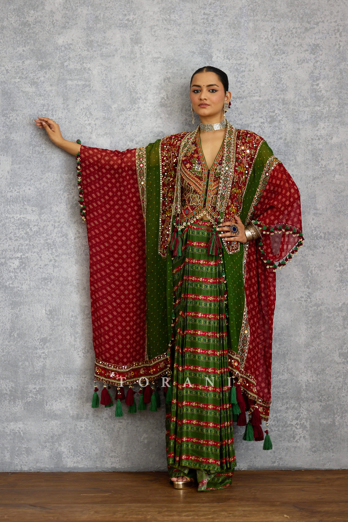 Harit Zamreen Raktangi Jacket Set
