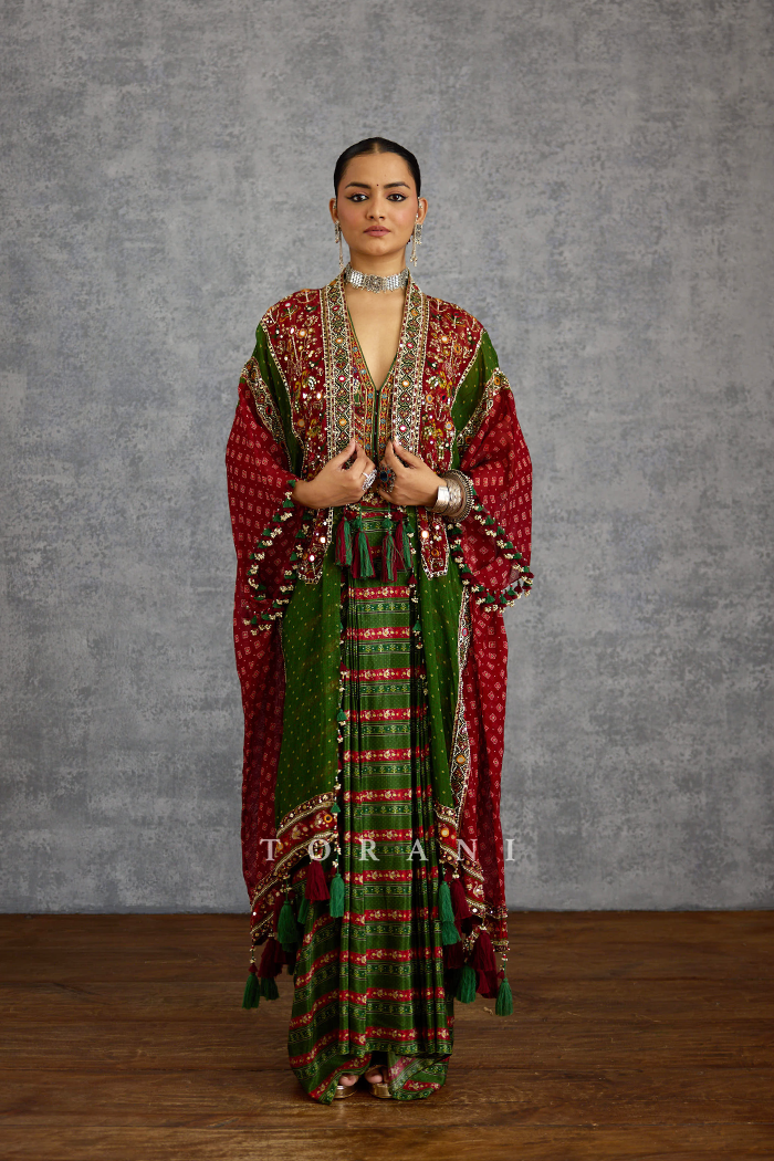 Harit Zamreen Raktangi Jacket Set