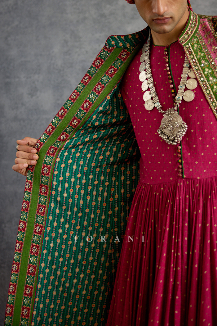 Rangila Bhanwar Sherwani Set