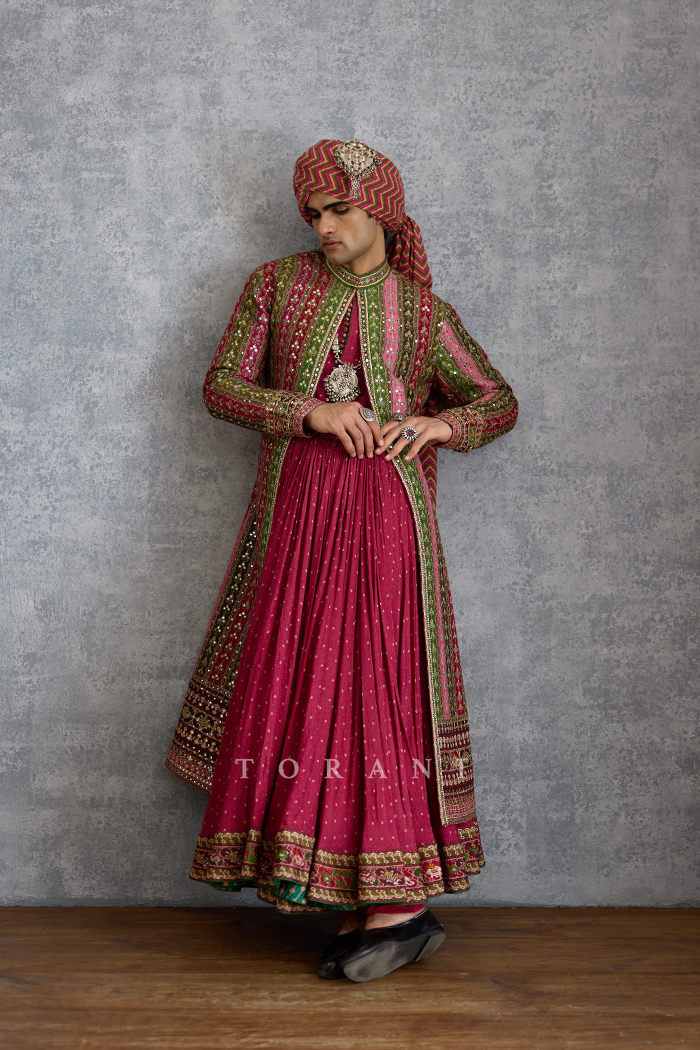 Rangila Bhanwar Sherwani Set