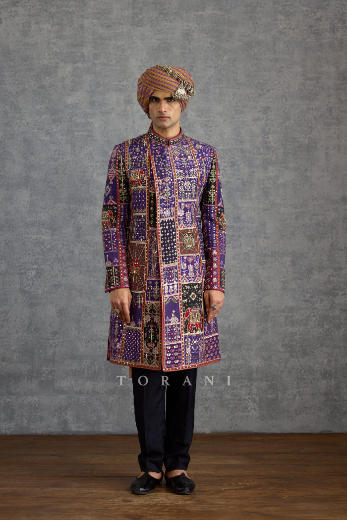 Mura Darvesh Sherwani Set