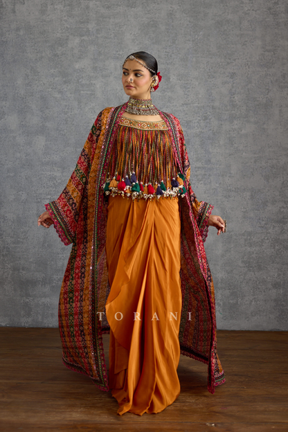 Rangarang Jogh Zarin Cape Set