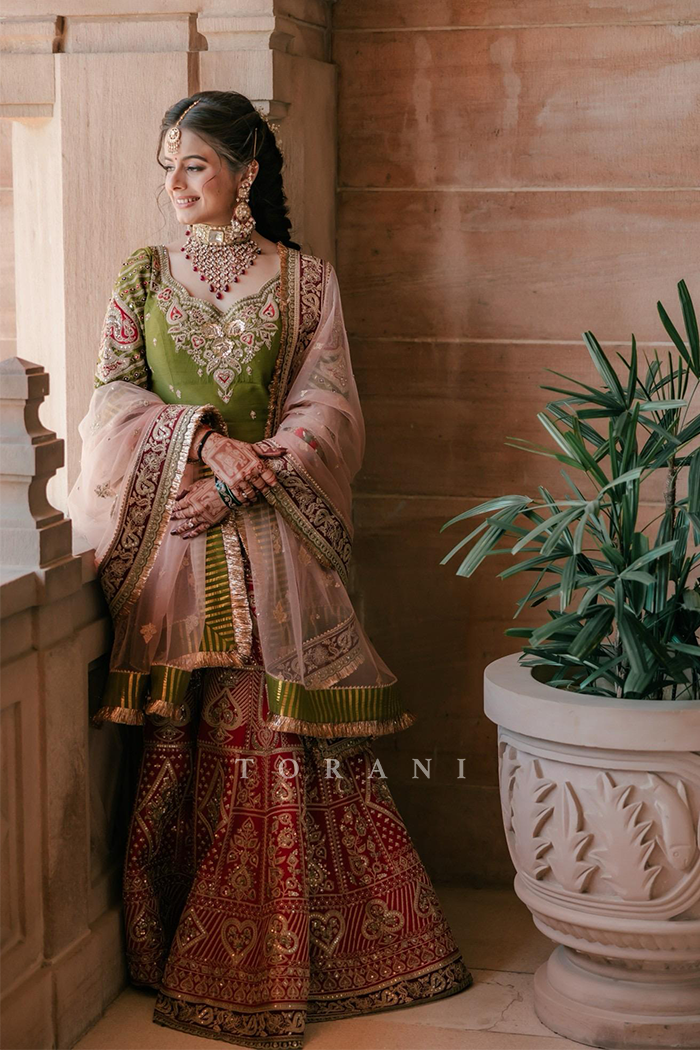 AMANAT BANSAL in our Kusumika Manmayi Gharara Set