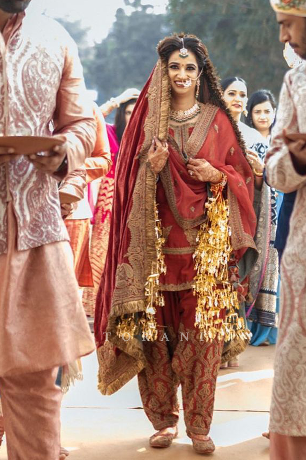 Aditi Soni In Our Custom Sindoori Mannat Kurta Set