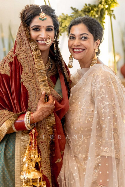 Aditi Soni In Our Custom Sindoori Mannat Kurta Set