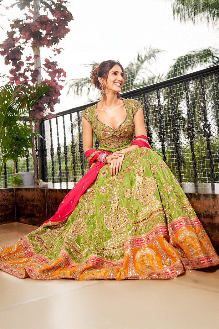 Vani Kapoor in our Zunairah Naureen Anarkali Set