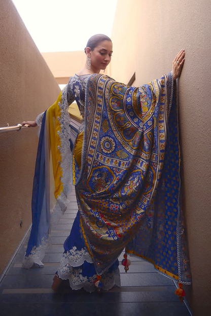 Tamannaah Bhatia in our Gaach Mithila Saree Set