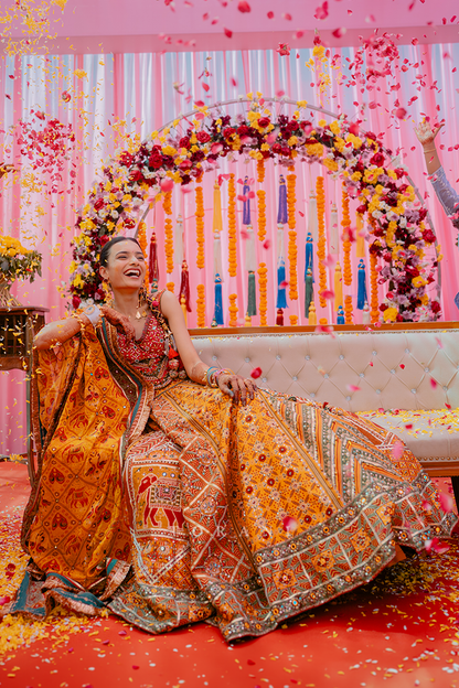 Nehal Chetariya in our Kanak Meher Lehenga Set