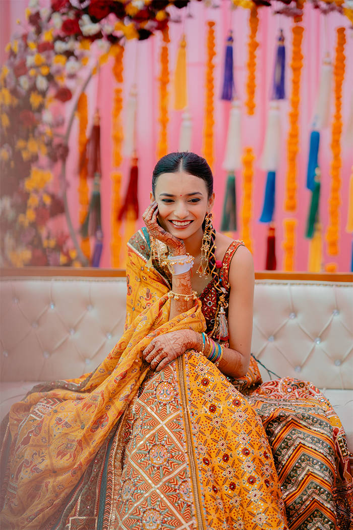 Nehal Chetariya in our Kanak Meher Lehenga Set