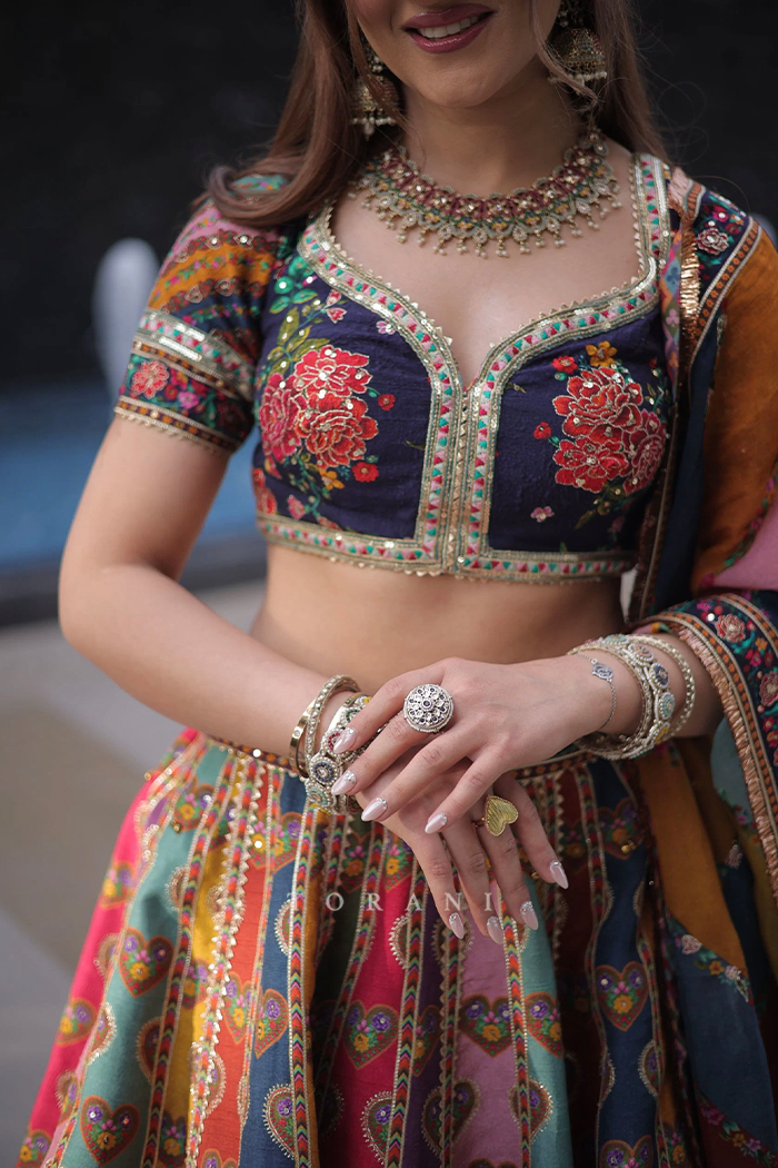 Ruvika Bajaj in our Dil Rangrez Jiya Lehenga Set