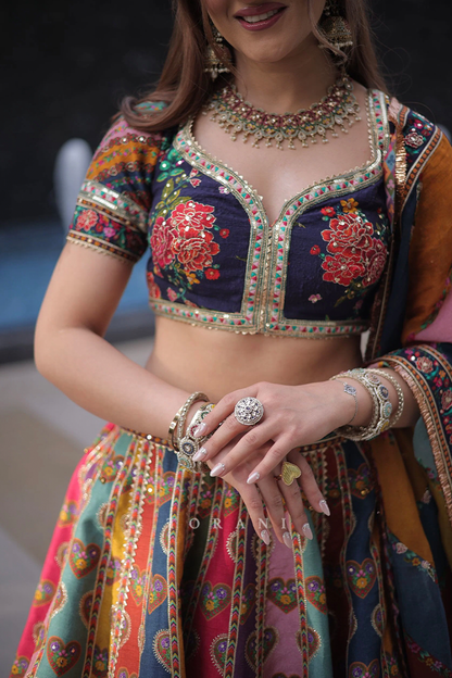 Ruvika Bajaj in our Dil Rangrez Jiya Lehenga Set