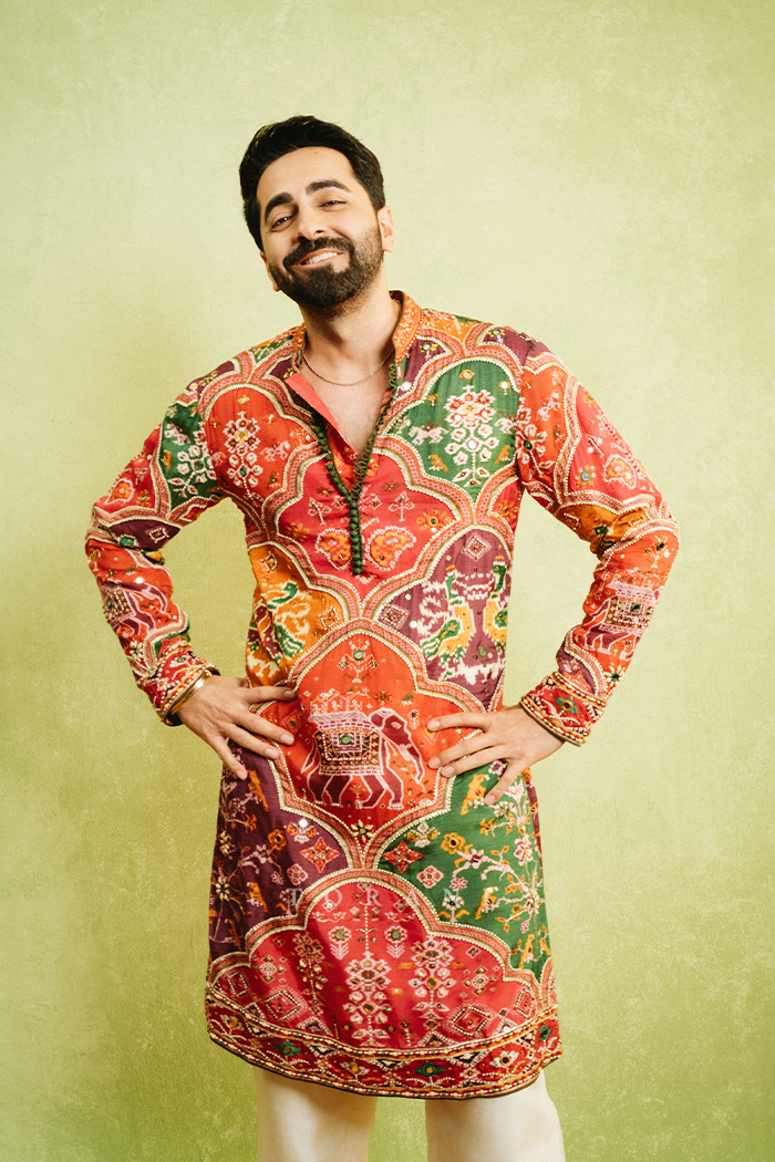 Ayushmann Khurrana in our Rangila Saahir Kurta Set