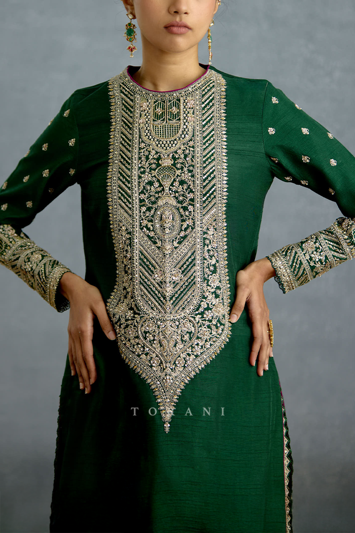 Jamuni Zamrud Sharara Set