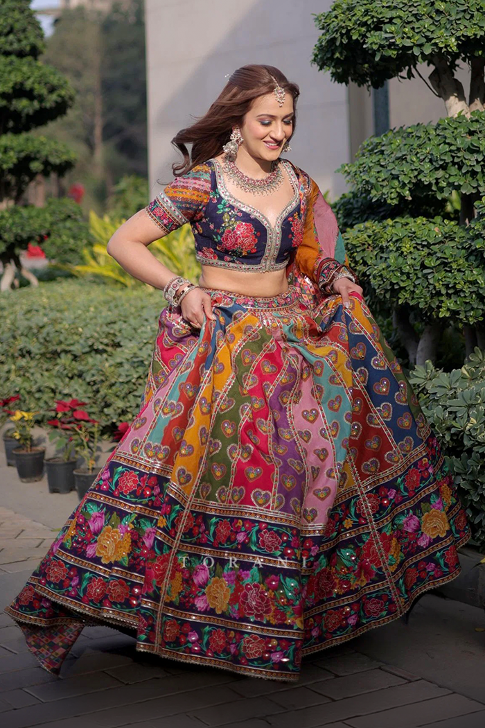 Ruvika Bajaj in our Dil Rangrez Jiya Lehenga Set