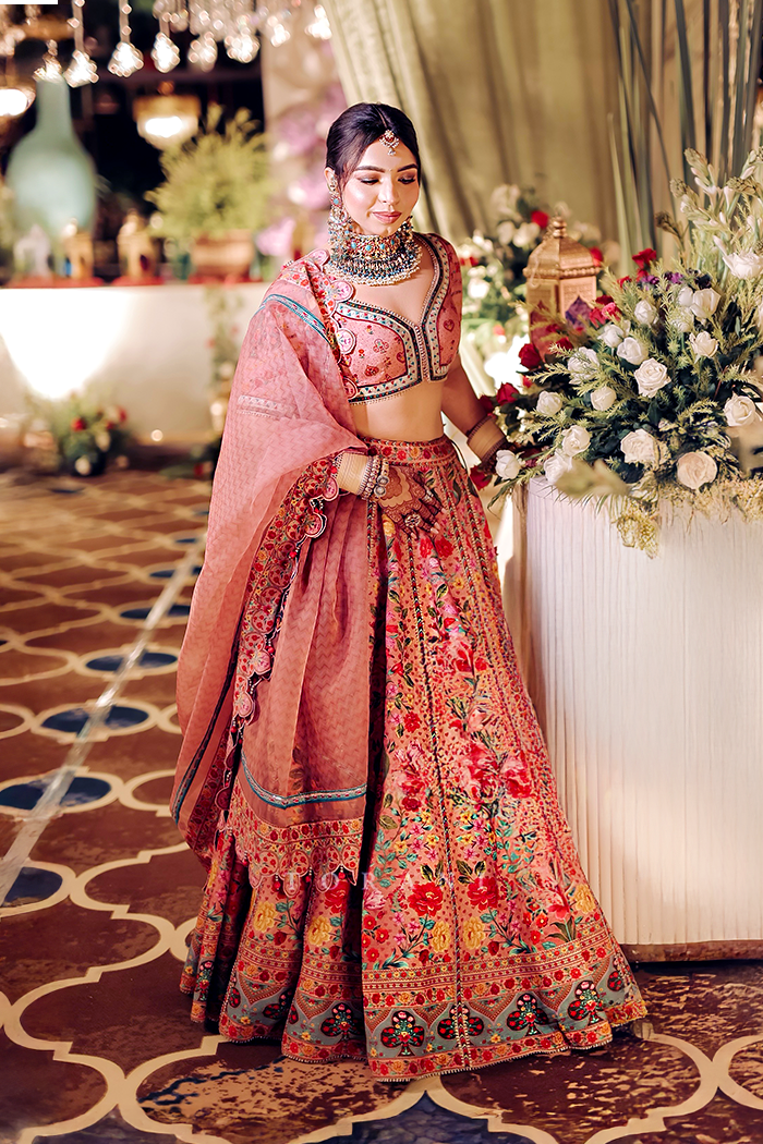 Noor in our Dil Ruba Arasi Lehenga Set