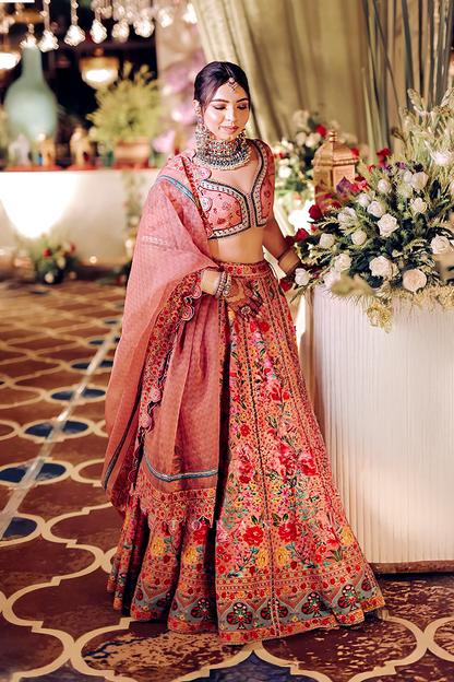 Noor in our Dil Ruba Arasi Lehenga Set