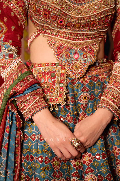 Shanaya Kapoor in our Kanak Varnaabha Lehenga Set