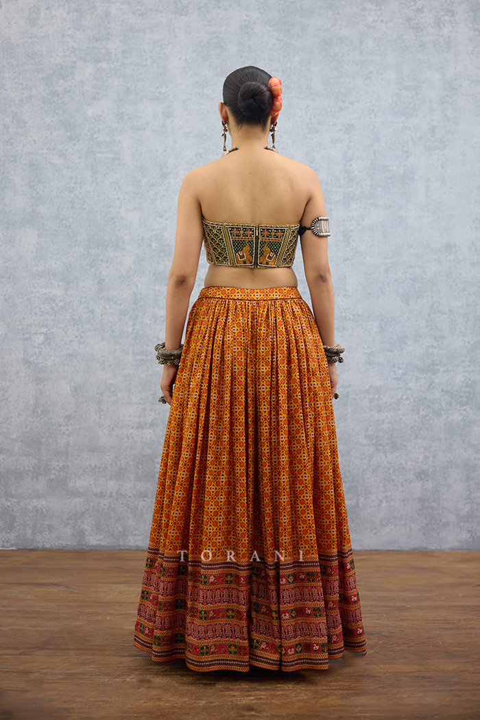 Kanak Mauri Corset Set