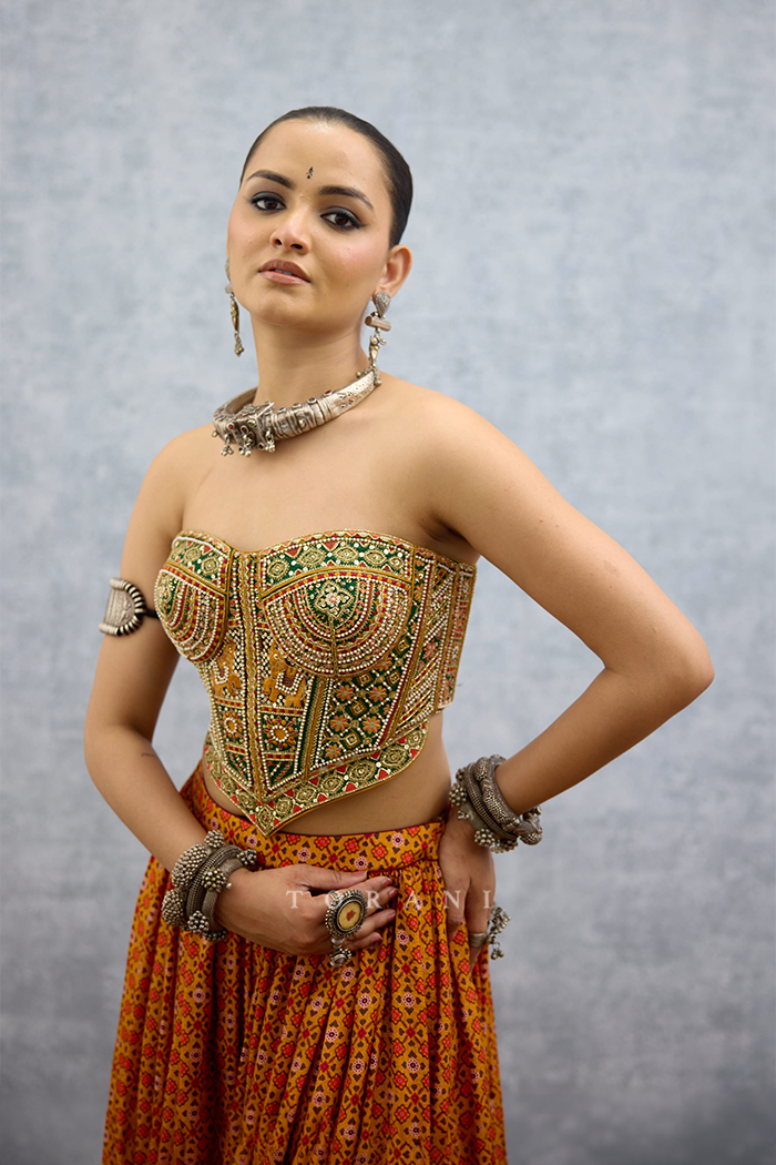 Kanak Mauri Corset Set