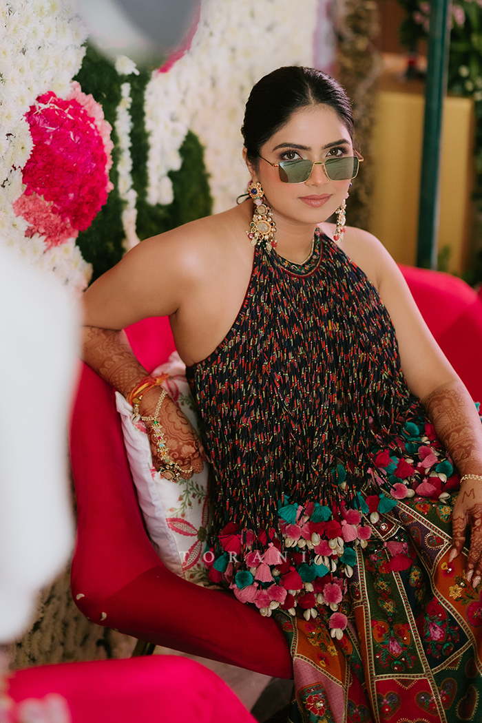 Mansi Bhati In Our Custom Dil-Rang Jharonka Lehenga Set