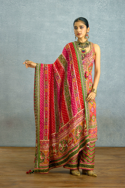 Rangili Jinal Kurta Set