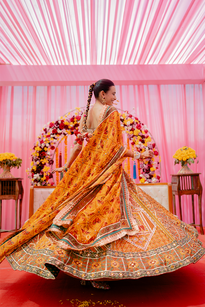 Nehal Chetariya in our Kanak Meher Lehenga Set