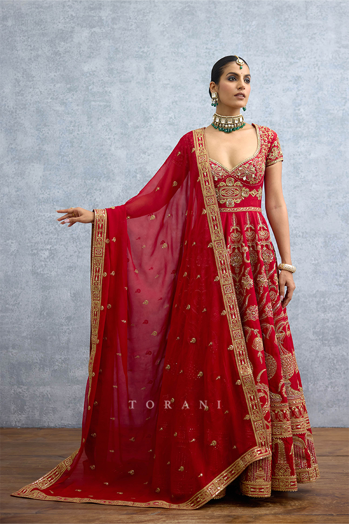 Lakshma Miral Anarkali Set