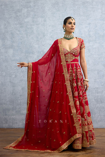 Lakshma Miral Anarkali Set