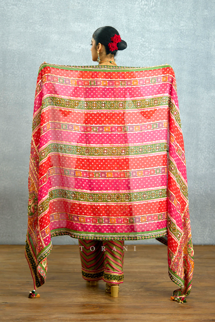 Rangili Jinal Kurta Set