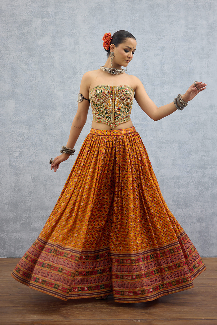 Kanak Mauri Corset Set