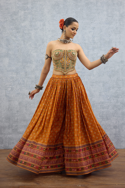 Kanak Mauri Corset Set