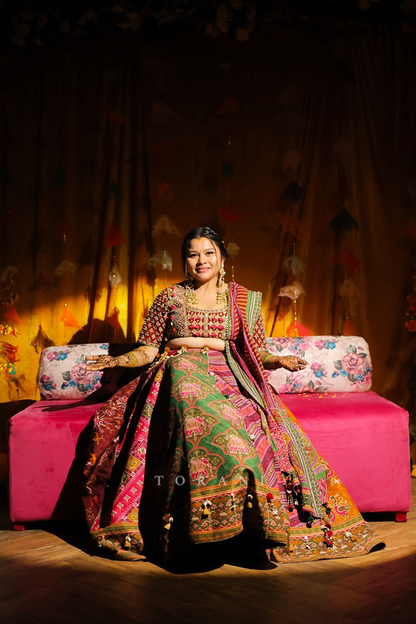 Darshika Agarwal in our Rangili Meenakshi Lehenga Set