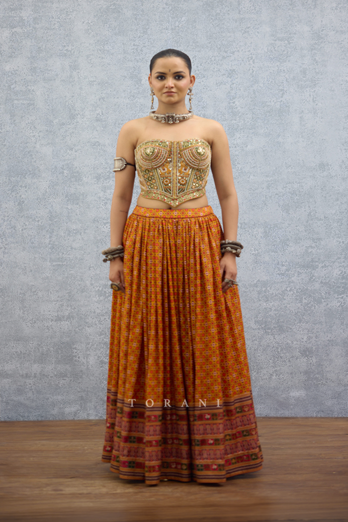 Kanak Mauri Corset Set
