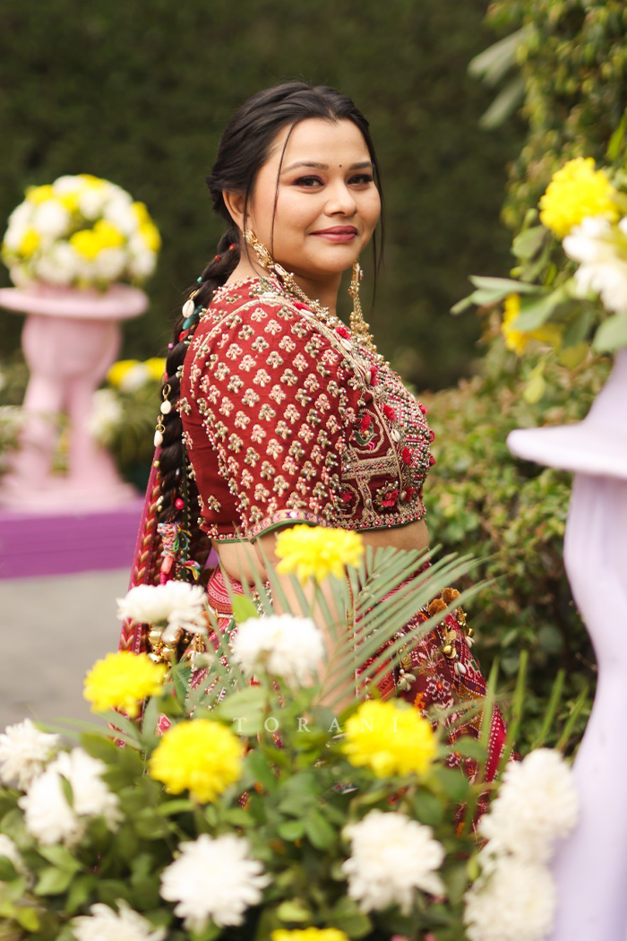 Darshika Agarwal in our Rangili Meenakshi Lehenga Set