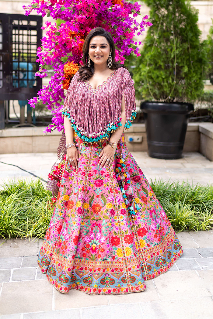Disha B. Subramanium in our Dil Ruba Bhavi Lehenga Set