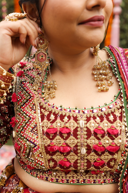 Darshika Agarwal in our Rangili Meenakshi Lehenga Set