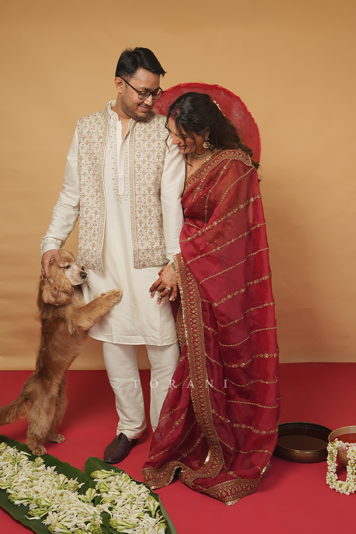 Sakshi Sindwani In our Saroja Ramani Saree Set