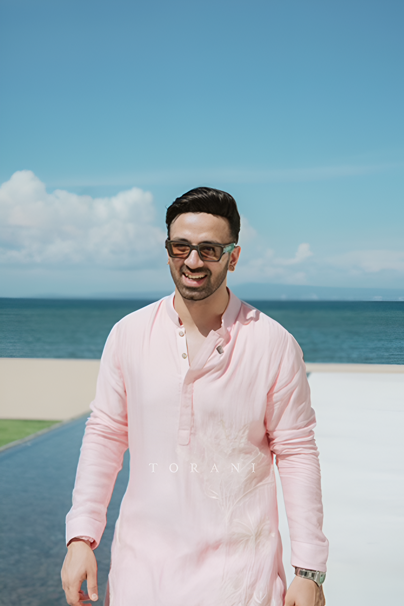 Paarth Kalra in our Gulaban Aditya Kurta Set