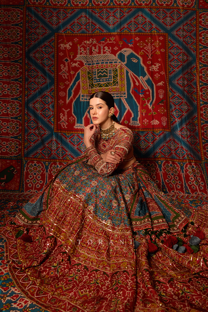 Shanaya Kapoor in our Kanak Varnaabha Lehenga Set