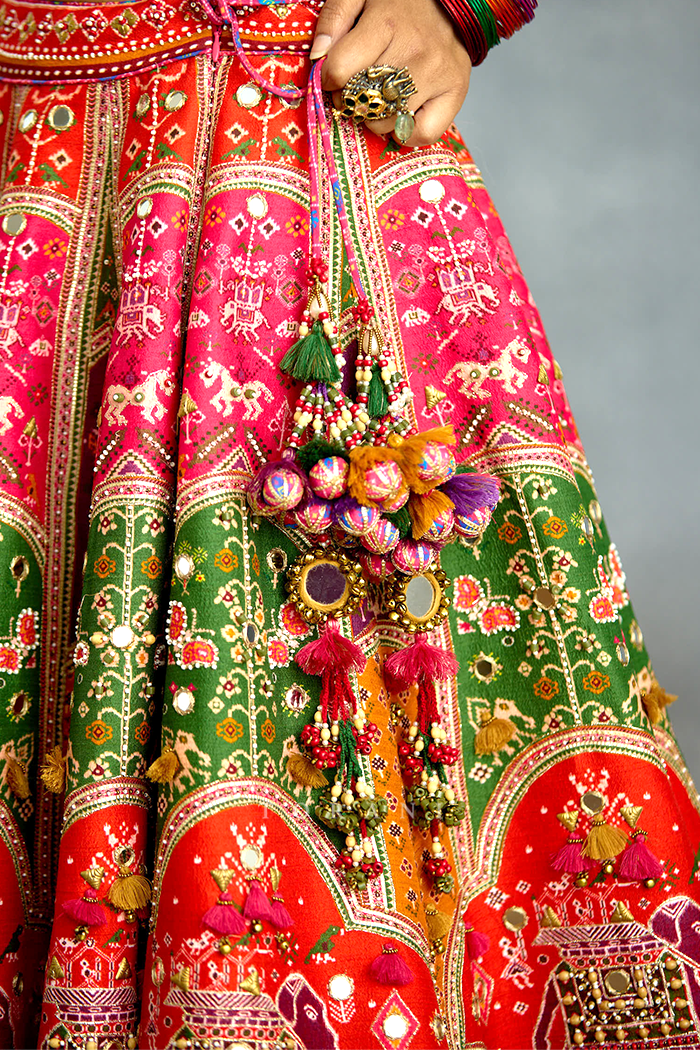 Rangili Dhruvi Drashti Lehenga Set